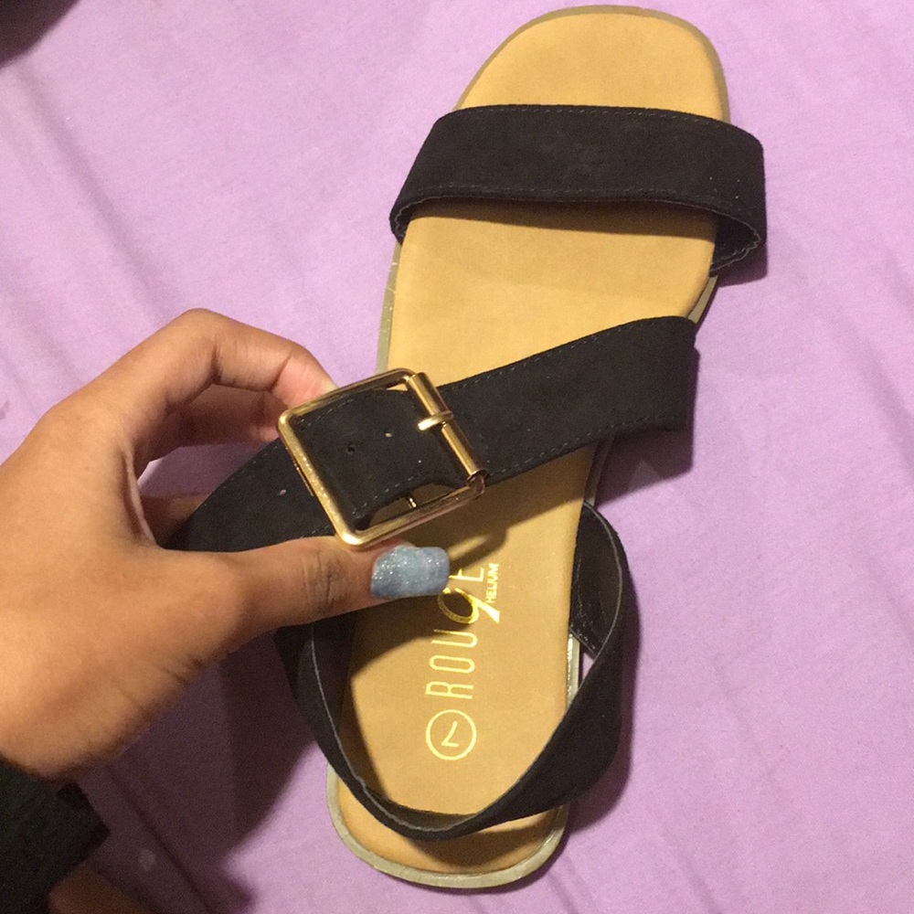 New strapped sandals